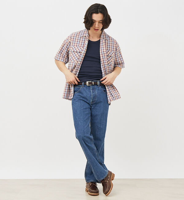 ABAHOUSE「【STUDIO 157/スタジオ イチゴーナナ】&ldquo;MICK&rdquo; flare den」|デニム|