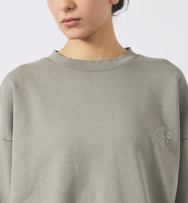 ABAHOUSE「【POLER/ポーラー】EMB PIGMENT DYE CREW/ピグメント加工」|スウェット・ジャージ|