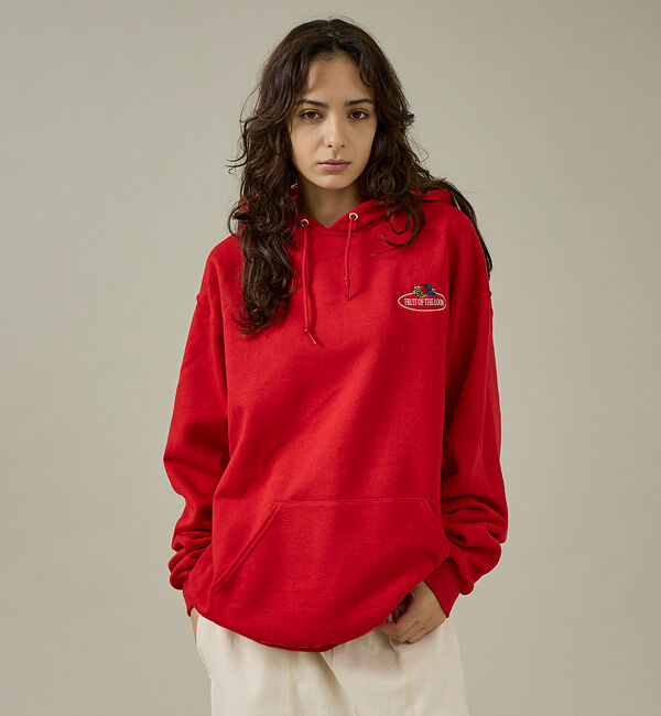 ABAHOUSE「【FRUIT OF THE LOOM】PRINT HOODIE1/ワンポイント/」|パーカー|