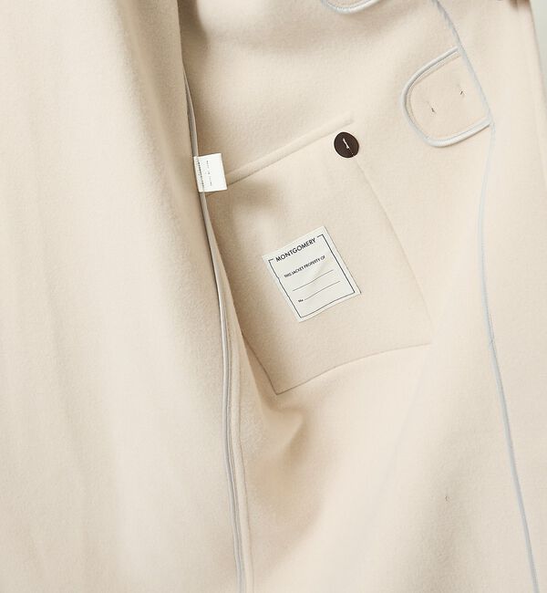 ABAHOUSE「【MONTGOMERY/モンゴメリー】 Kennington パイル メルトン」|ダッフルコート|