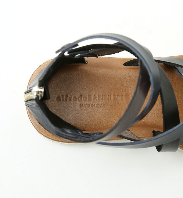 alfredoBANNISTER「マルチクロス グラディエーターサンダル」|サンダル|