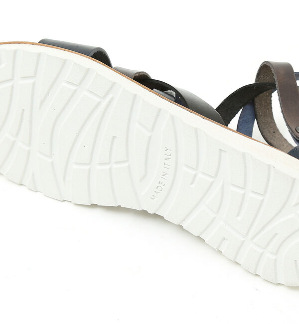 alfredoBANNISTER「マルチクロス グラディエーターサンダル」|サンダル|