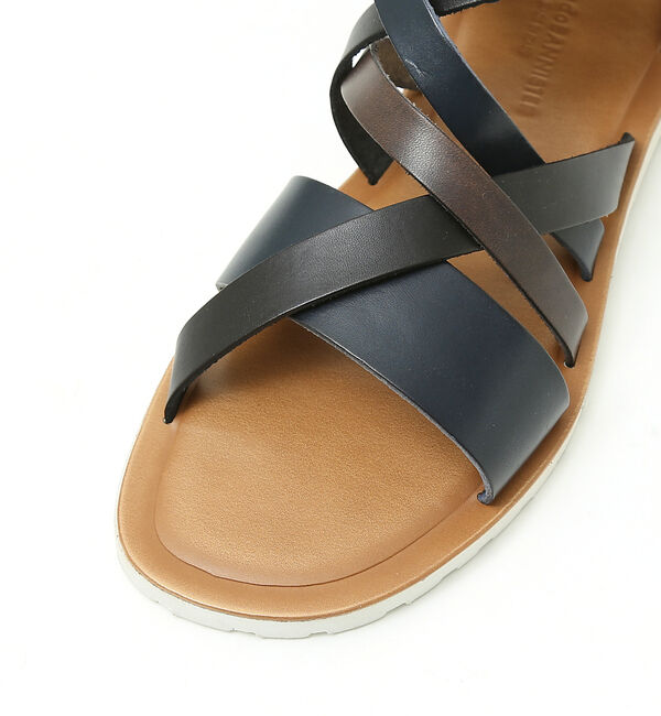 alfredoBANNISTER「マルチクロス グラディエーターサンダル」|サンダル|