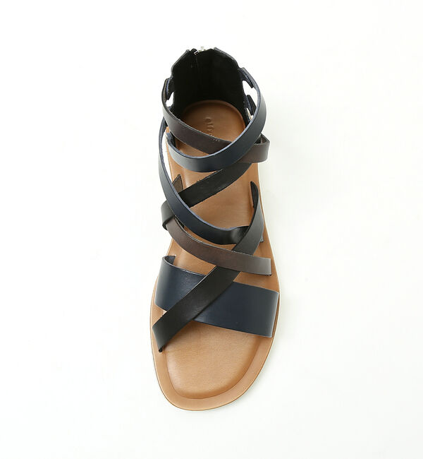 alfredoBANNISTER「マルチクロス グラディエーターサンダル」|サンダル|