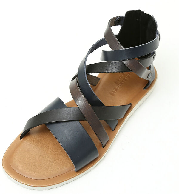 alfredoBANNISTER「マルチクロス グラディエーターサンダル」|サンダル|