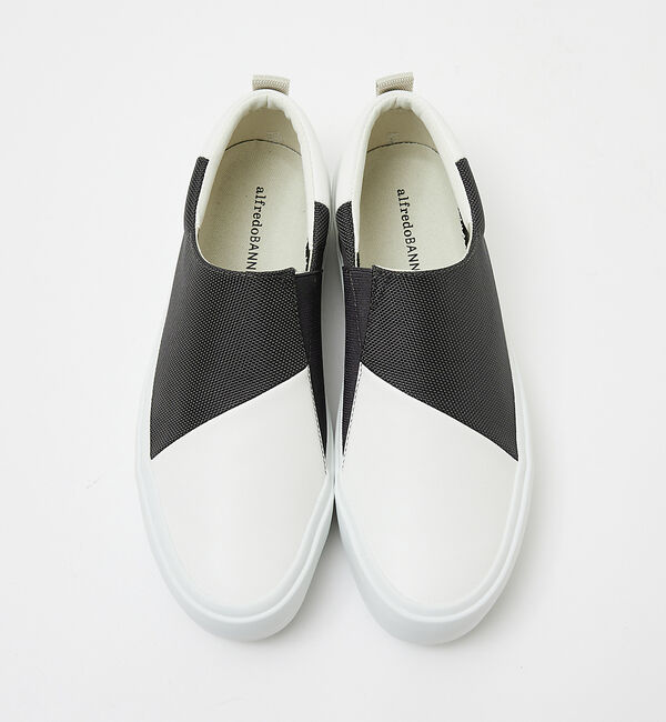 alfredoBANNISTER「スラッシュ スリッポン スニーカー」|スニーカー|