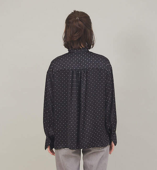 Rouge vif「シャインドットブラウス」|シャツ・ブラウス|