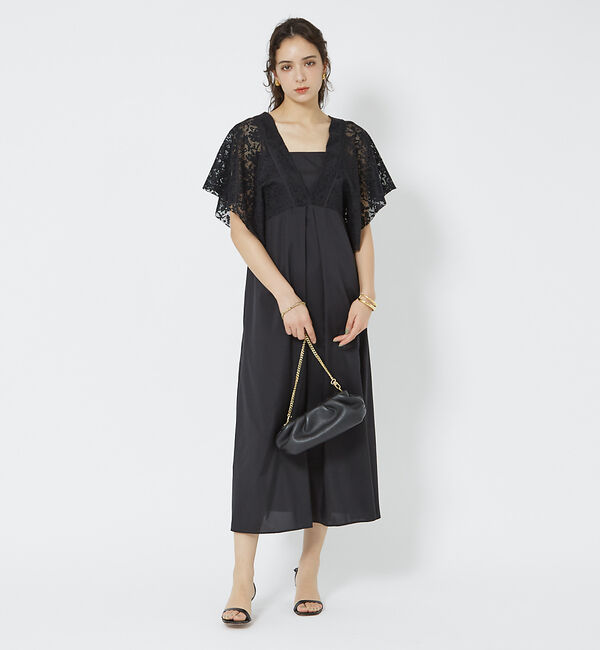 Rouge vif「レースコンビワンピース」|ワンピース|