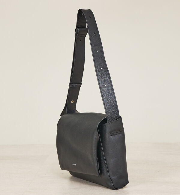 Rouge vif「【YArKA/ヤーカ】ふんわりフラップショルダーバッグ / 本革 / レザー /」|ショルダー・メッセンジャー|