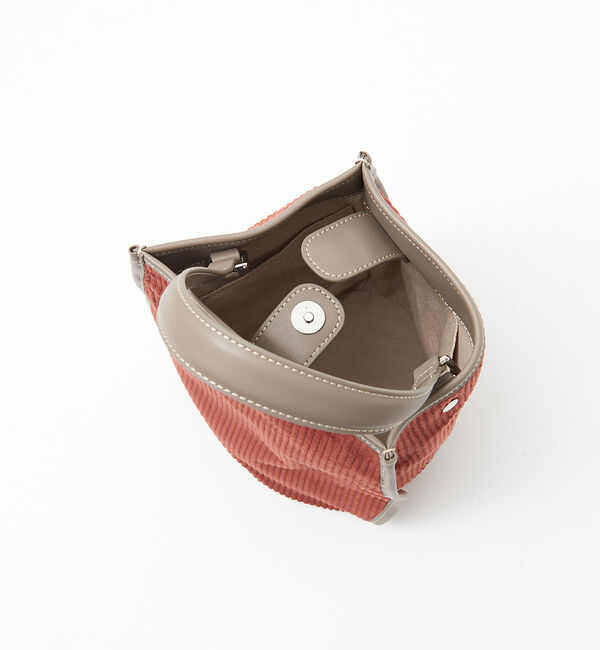 qualite「【dilletante】2WAY コーデュロイショルダーバッグ」|ショルダー・メッセンジャー|