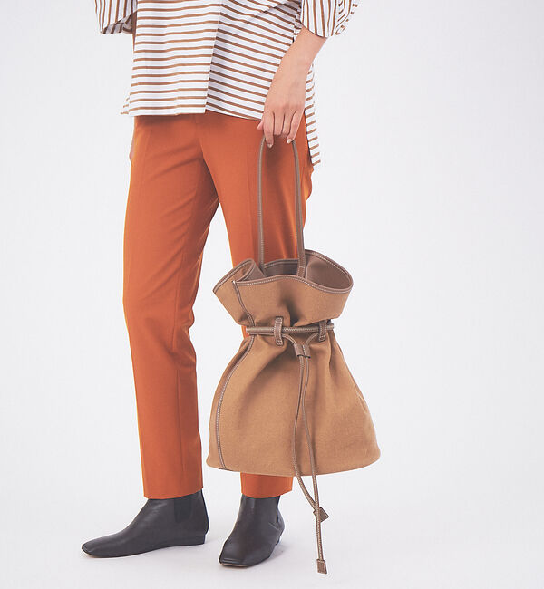 qualite「【dilettante】DRAWING BAG ショルダーバッグ」|ショルダー・メッセンジャー|ベージュ