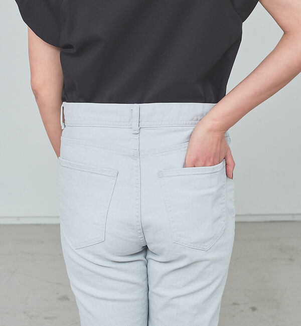 qualite「【e&times;qualite】クロップドデニム」|デニム|