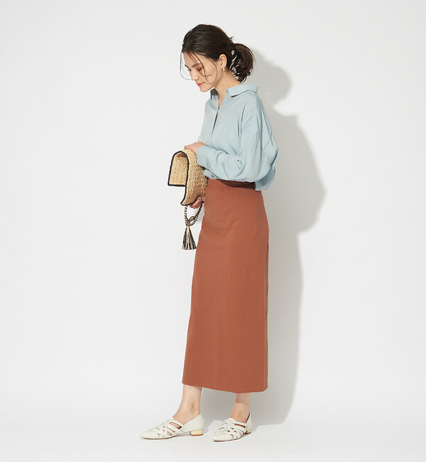 AU BANNISTER「ポインテッドメッシュバブーシュ」|サンダル|