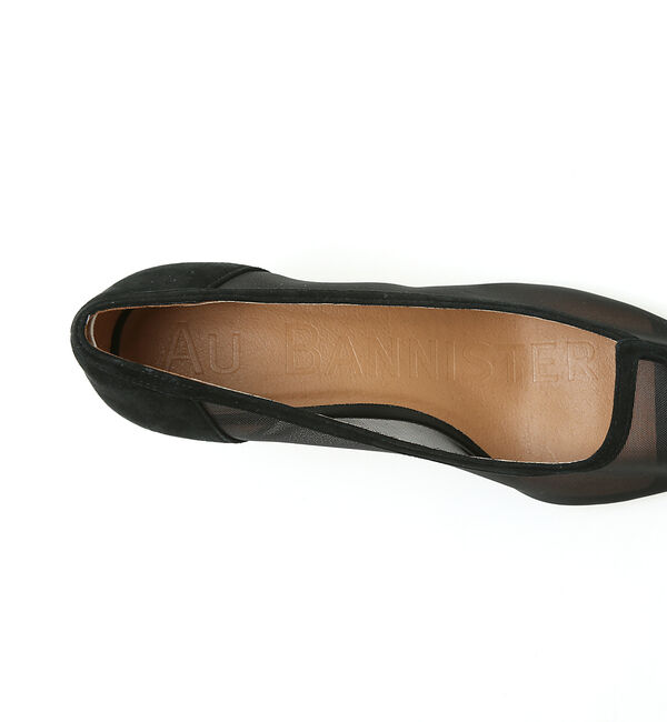 AU BANNISTER「オープントゥチュールパンプス」|パンプス|