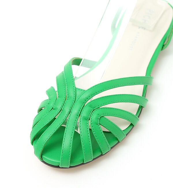 AU BANNISTER「シアーフラットパンプス」|サンダル|