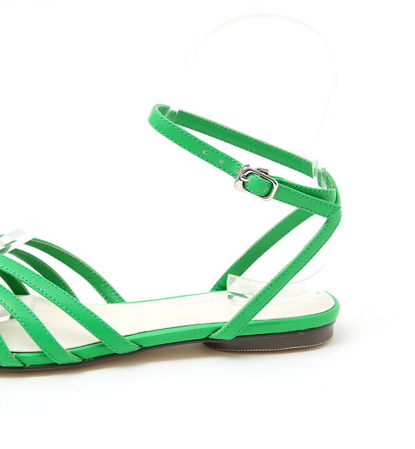 AU BANNISTER「シアーフラットパンプス」|サンダル|