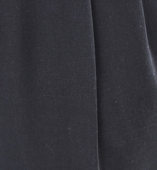 abahouse mavie「春夏素材【感嘆パンツ】リネン混タックテーパードパンツ」|その他|