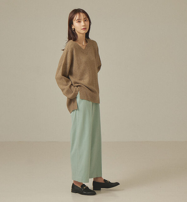 abahouse mavie「【セットアップ対応】カルゼジャージーワイドパンツ」|その他|