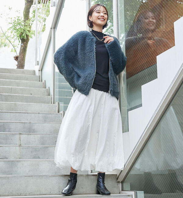 abahouse mavie「【Oggi掲載/WEB Domani掲載】バルーンスカート」|スカート|