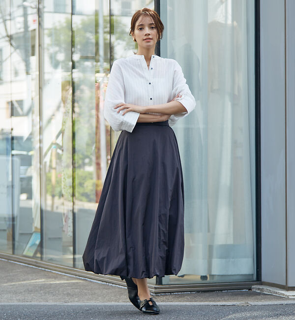 abahouse mavie「【Oggi掲載/WEB Domani掲載】バルーンスカート」|スカート|
