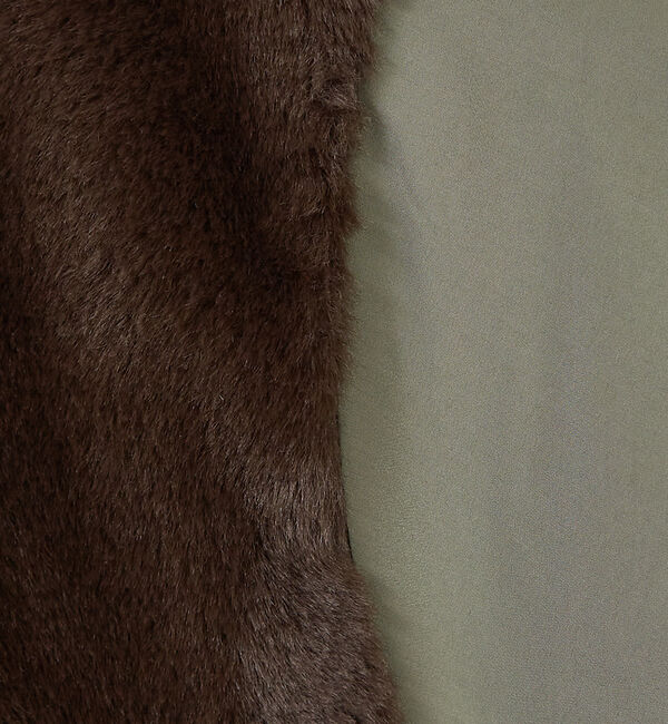 abahouse mavie「ファーコンビリバーシブルブルゾン」|ブルゾン・スタジャン|