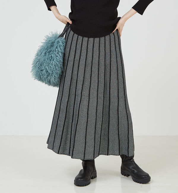 abahouse mavie「ニットジャガードセットアップ」|その他|