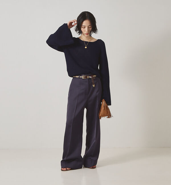 The Store by C' 「【COCUCA】コットンコードプルオーバー」|ニット・セーター|