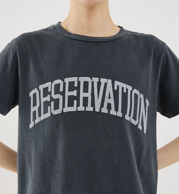 The Store by C' 「【REMI RELIEF】【別注】RESERVATIONロゴTシャツ」|Tシャツ・カットソー|