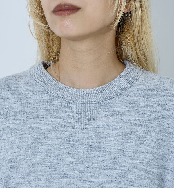 NOMINE「【セットアップ/ユニセックス】スウェットライク ニット プルオーバー」|ニット・セーター|