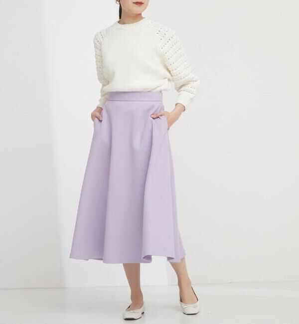 TIARA「柄スリーブニット」|ニット・セーター|