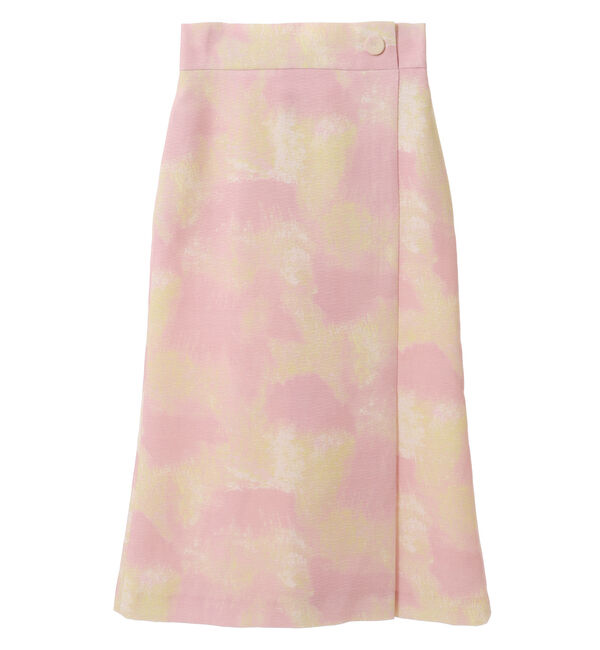 TIARA「マーブルプリントタイトスカート」|スカート|