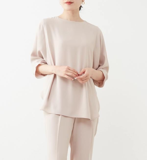 TIARA「2WAYドルマンブラウス」|シャツ・ブラウス|ベージュ