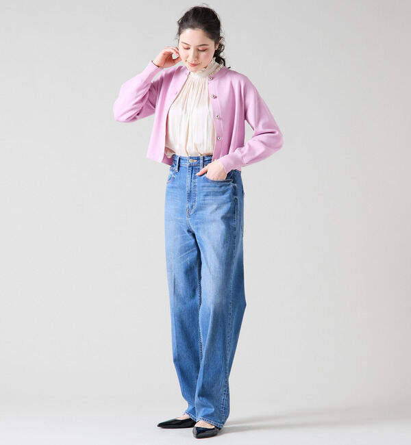 TIARA「シルバーボタンカーディガン」|カーディガン|