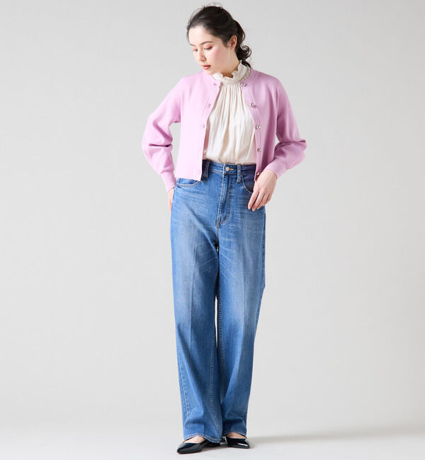 TIARA「シルバーボタンカーディガン」|カーディガン|