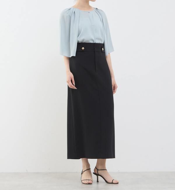 TIARA「ベルスリーブ 2WAYブラウス」|シャツ・ブラウス|