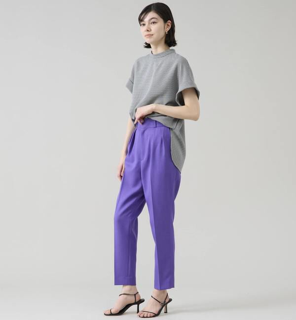 TIARA「スタンドネックトップス」|シャツ・ブラウス|