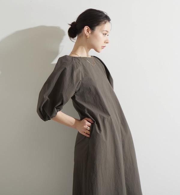 Liesse「袖ボリュームワンピース」|ワンピース|