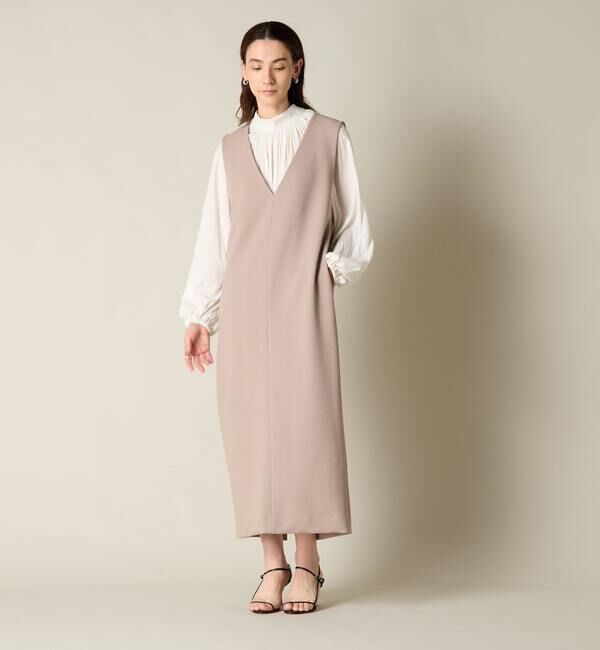 Liesse「ノースリーブワンピース」|ワンピース|グレー