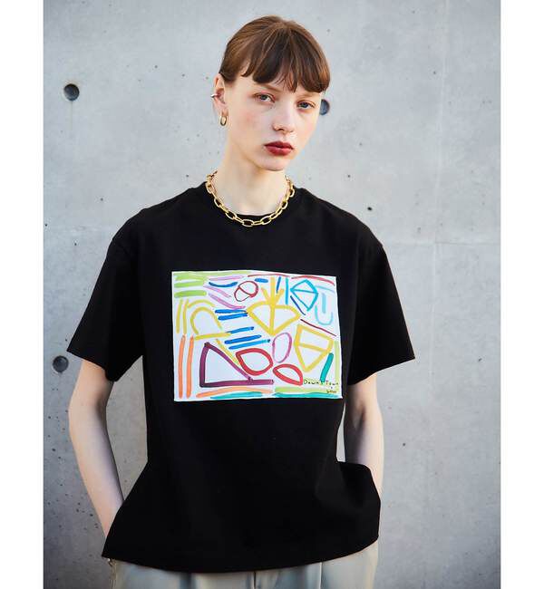 SOFFITTO「Soffitto&times;Downs Town ProjectコラボTシャツ」|Tシャツ・カットソー|ブラック