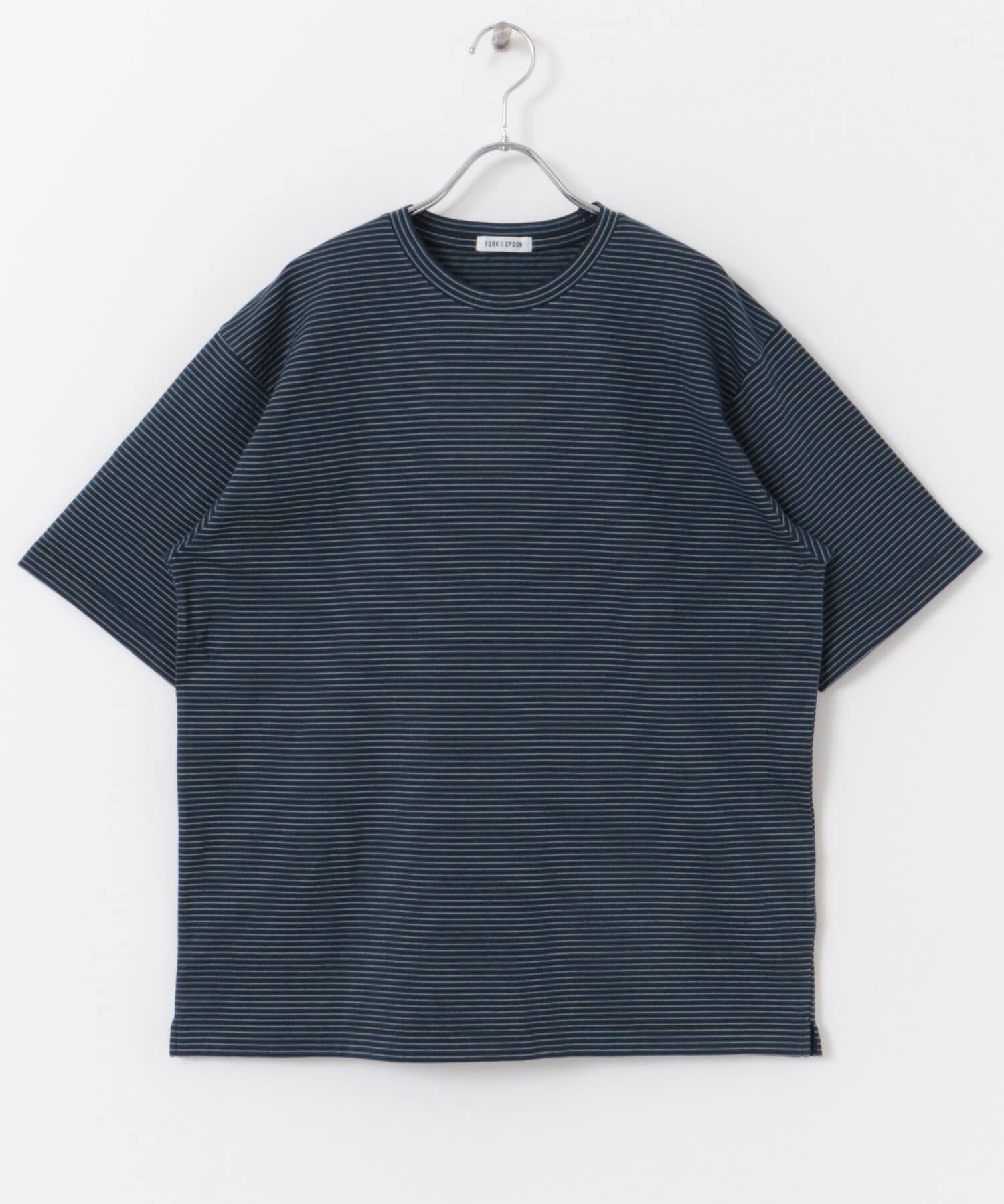 URBAN RESEARCH DOORS「FORK&SPOON　マルチカラーボーダーTシャツ」|Tシャツ・カットソー|