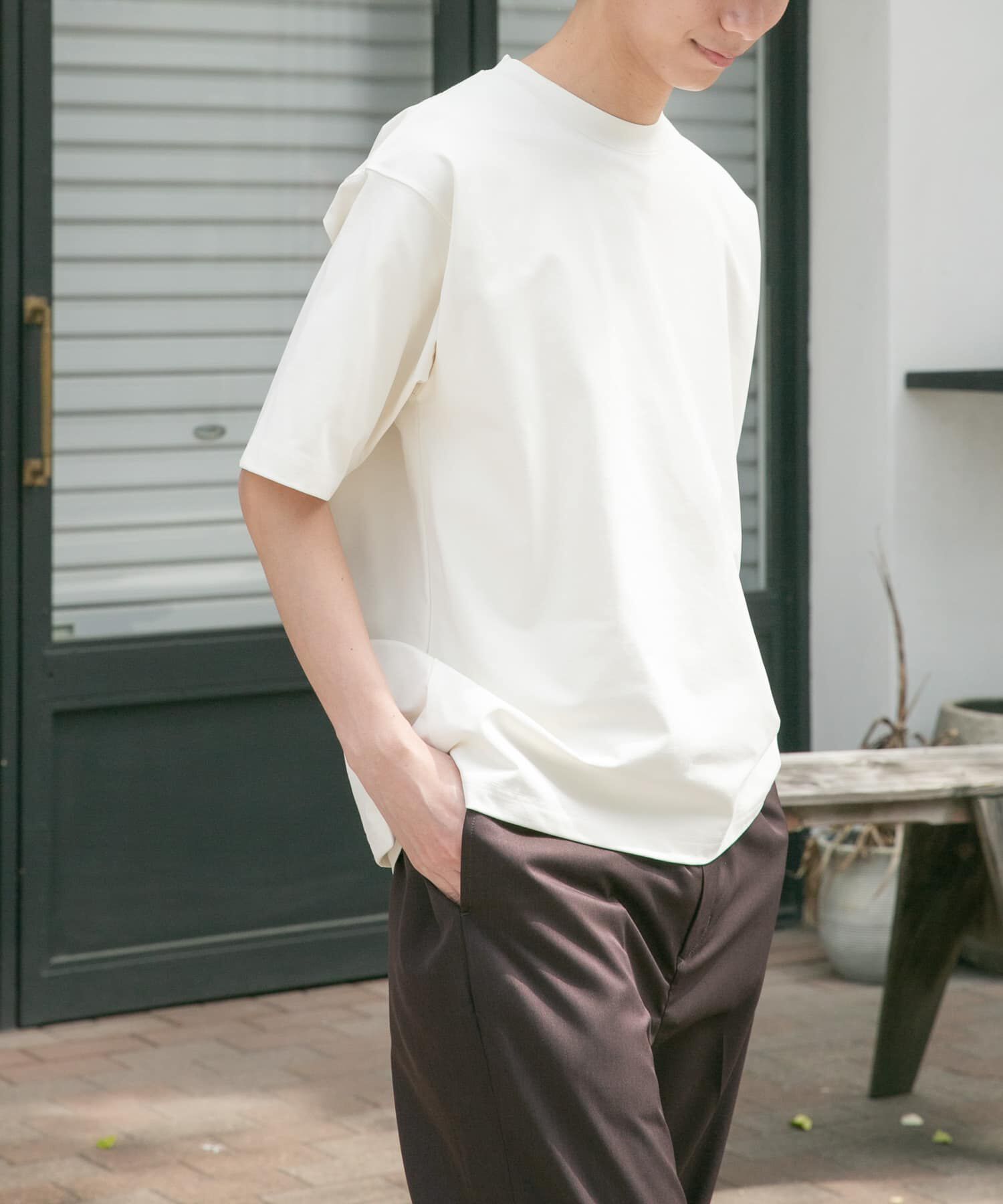 URBAN RESEARCH DOORS「FORK&SPOON　EXドライジャージーTシャツ」|Tシャツ・カットソー|