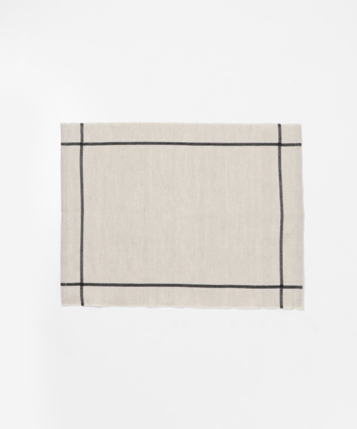 URBAN RESEARCH DOORS「DOORS LIVING PRODUCTS　コットンリネンランチマット ライン」|食器・キッチングッズ|