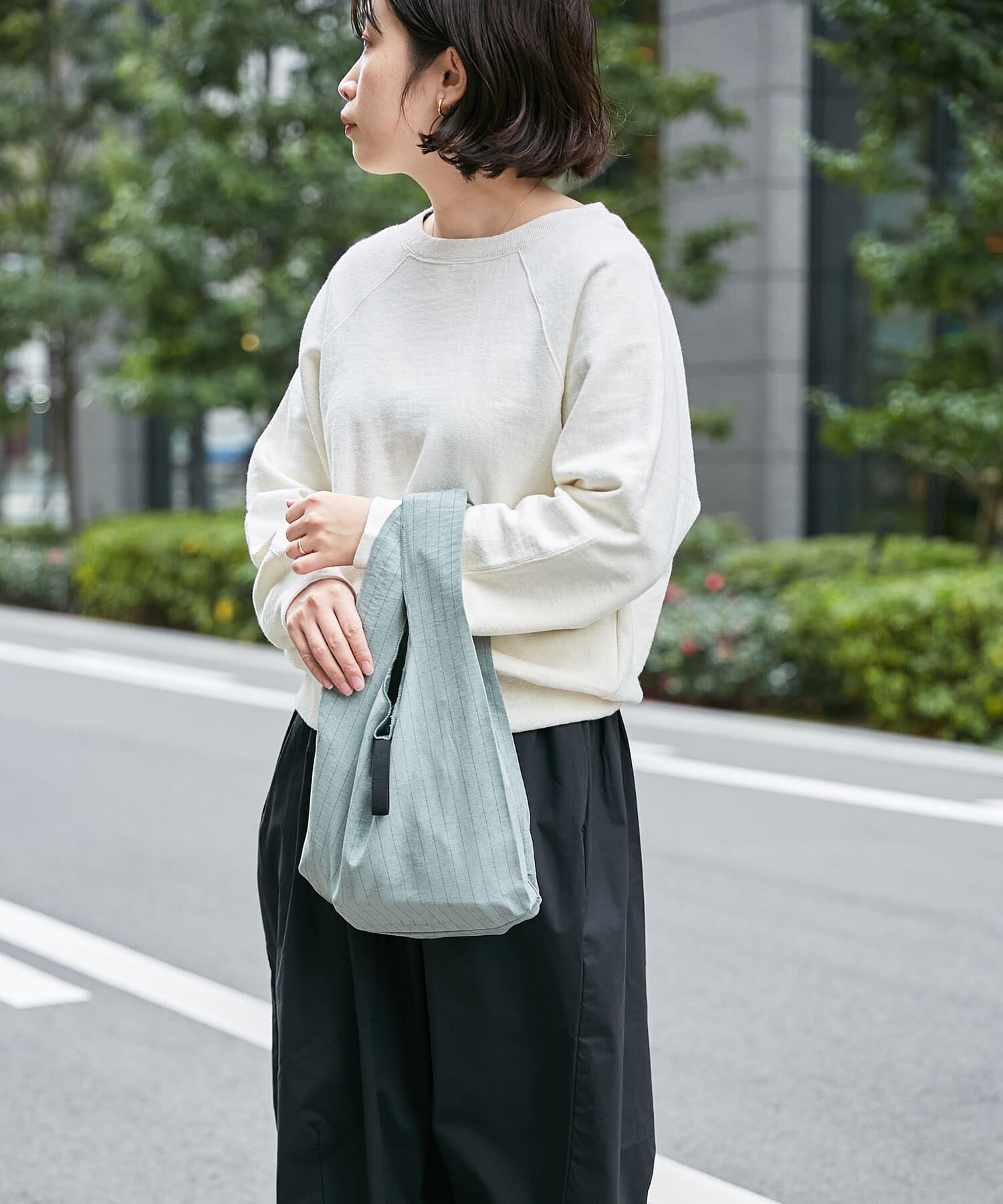 URBAN RESEARCH DOORS「DOORS LIVING PRODUCTS　コンビニバッグ ストライプ」|その他|ミント