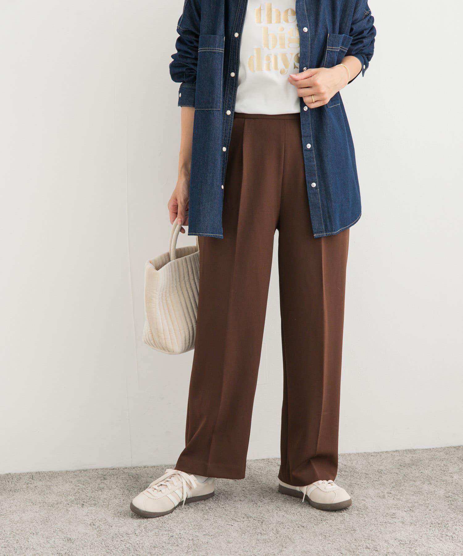 URBAN RESEARCH DOORS「カットジョーゼットパンツ」|その他|