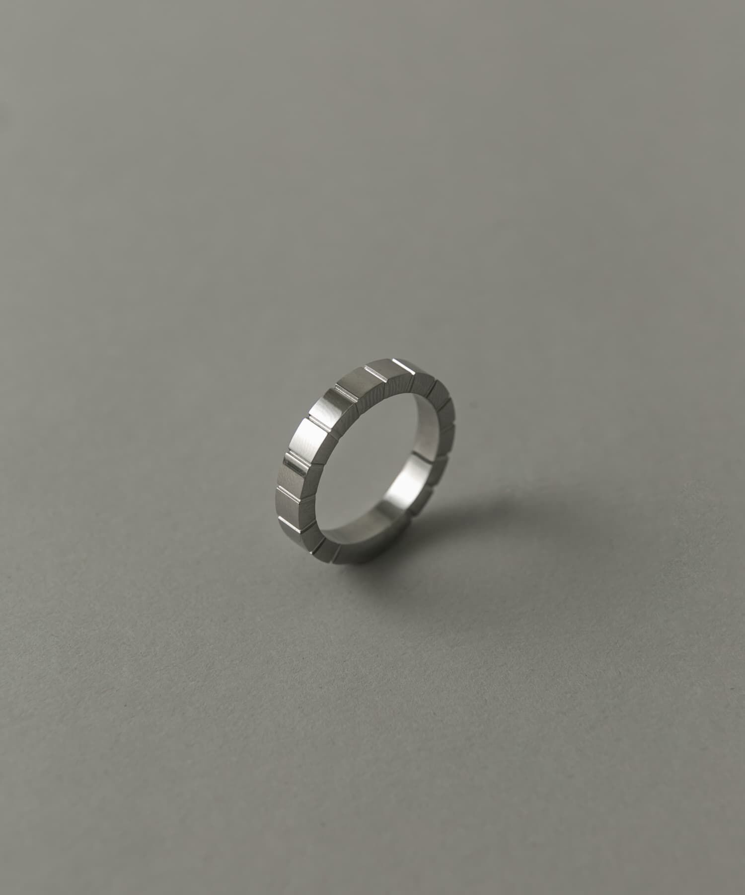 SMELLY「ステンレスサイクルラインリング」|リング|シルバー