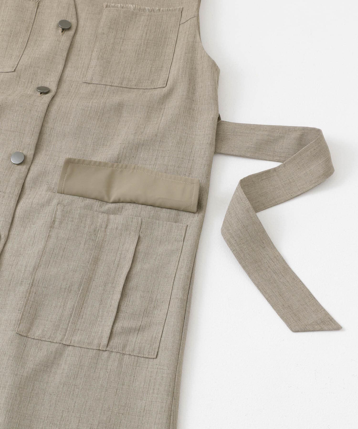 URBAN RESEARCH ROSSO「ポケットデザインレイヤードワンピース」|ワンピース|