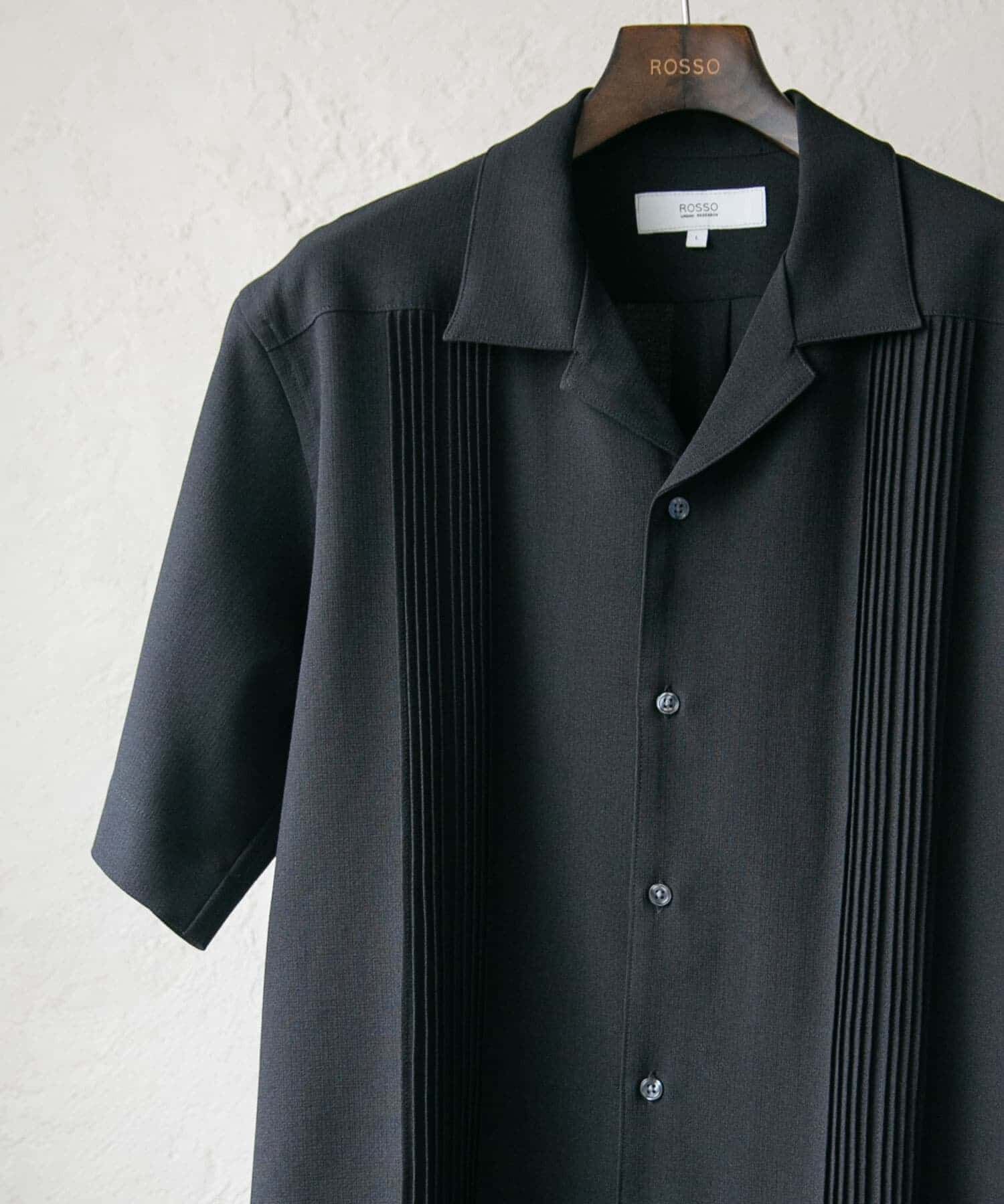 URBAN RESEARCH ROSSO「『WEB限定』『XLサイズあり』ウォッシャブルドライタッチ半袖シャツ」|シャツ・ブラウス|