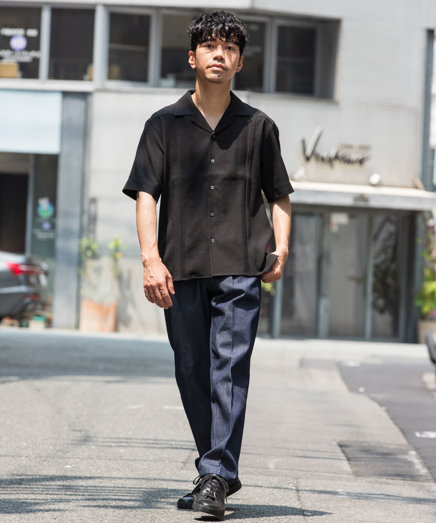 URBAN RESEARCH ROSSO「『WEB限定』『XLサイズあり』ウォッシャブルドライタッチ半袖シャツ」|シャツ・ブラウス|