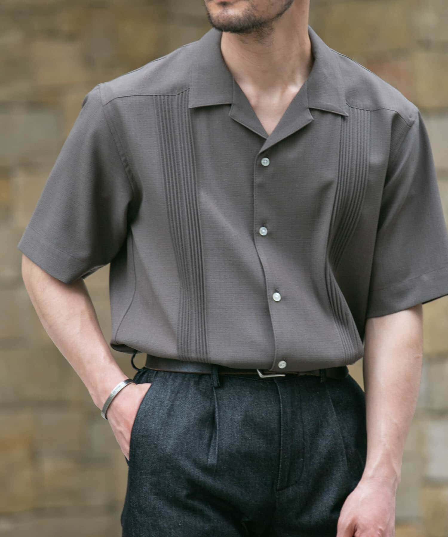 URBAN RESEARCH ROSSO「『WEB限定』『XLサイズあり』ウォッシャブルドライタッチ半袖シャツ」|シャツ・ブラウス|