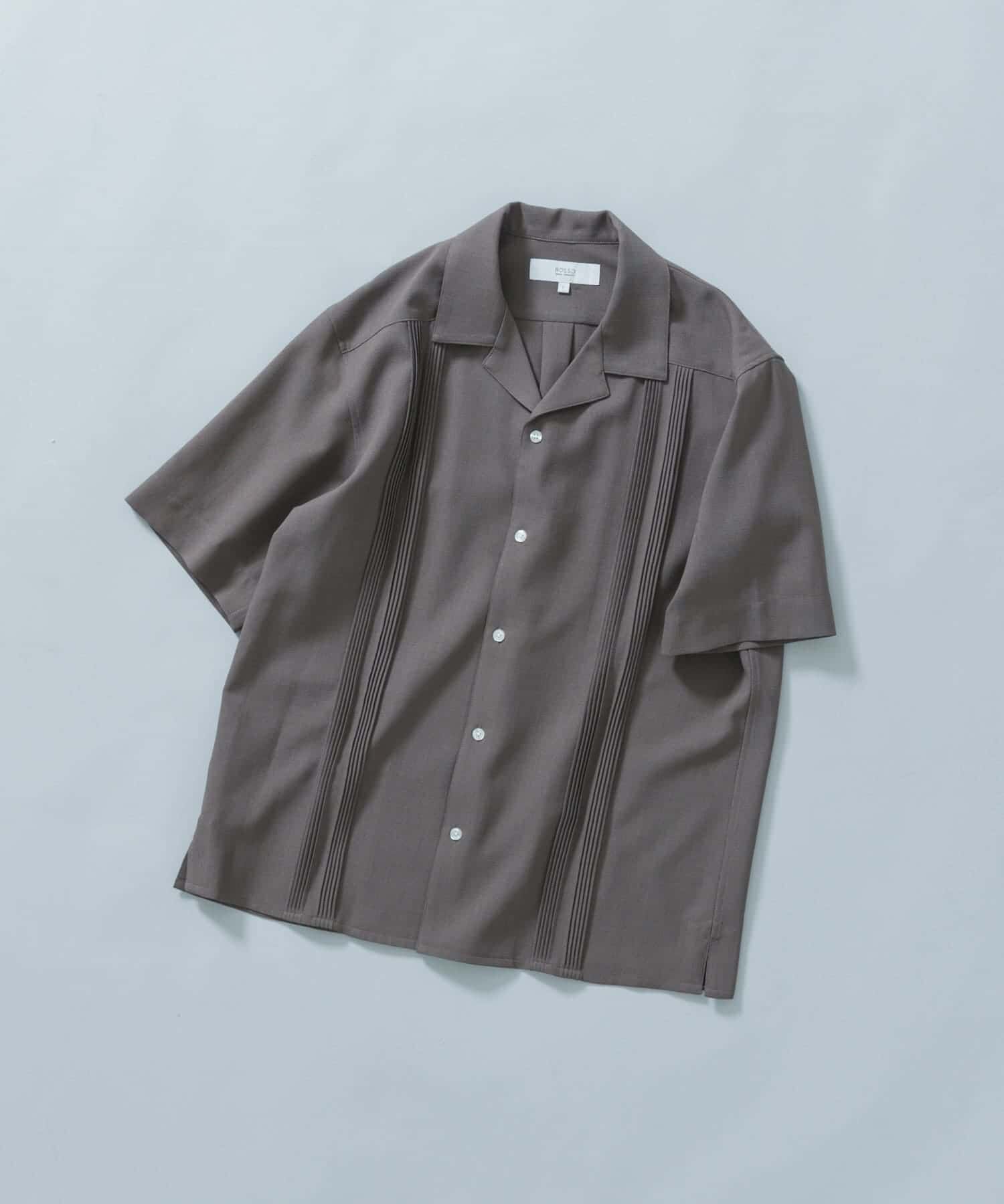 URBAN RESEARCH ROSSO「『WEB限定』『XLサイズあり』ウォッシャブルドライタッチ半袖シャツ」|シャツ・ブラウス|